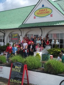 Slimming World 'Miles for Smiles' Walkers at Sara's Tearooms