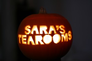 Happy Halloween from Sara's Tearooms
