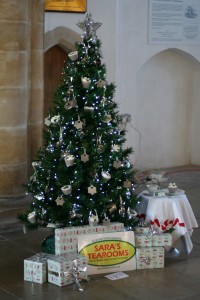 Sara's Tearooms Xmas Tree @ St Nicholas Church Tree Festival