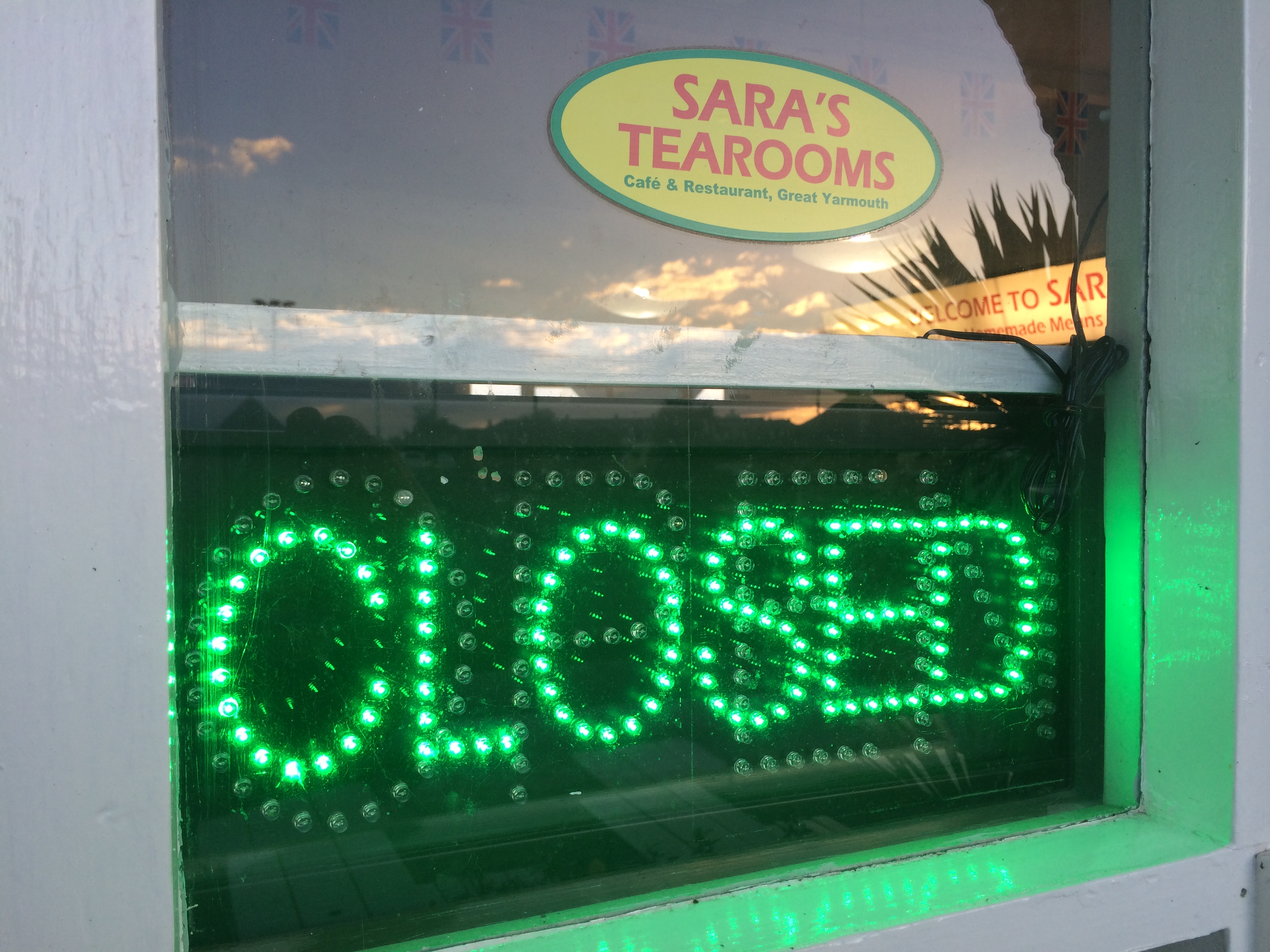 Sara's Tearooms has now Closed for the winter.
